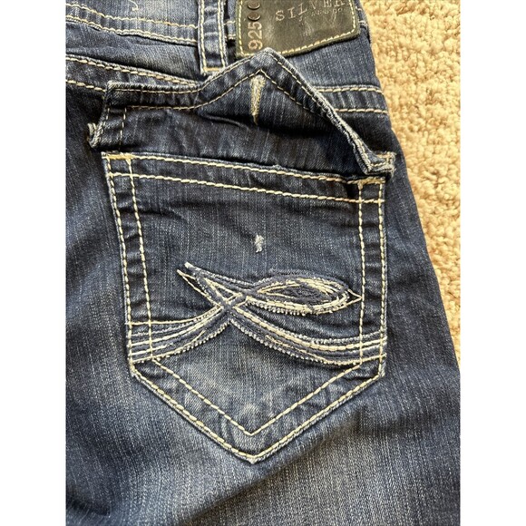 925 Series￼silver jean Co 32/32 Razor‎ Surplus Blue - Picture 9 of 12